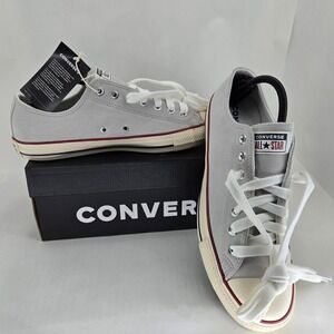 Converse Chuck Taylor All Star Ox Suede Barely Grey Low Top Sneakers A14237C 9.5